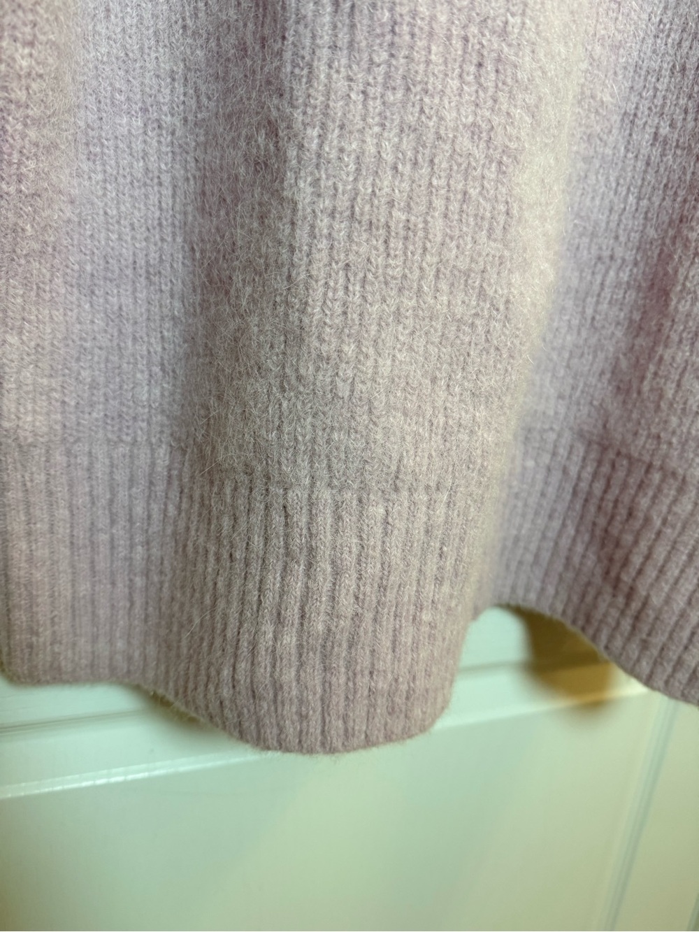 Zara Limited Edition Wool Alpaca Hooded oversized Sweater M NWT - Picture 4 of 7